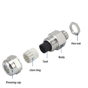 IP68 su geçirmez nikel kaplama pirinç Metal nefes hava geçirgen tipi havalandırma nefes kablo rakoru - Product Image 3