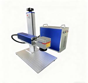 เครื่องแกะสลักเลเซอร์ไฟเบอร์ เครื่องตัดเลเซอร์ไฟเบอร์สำหรับโลหะ เครื่องแกะสลักสี JPT สำหรับสแตนเลส เครื่องเลเซอร์ 100W สำหรับงานเครื่องประดับ - Product Image 1