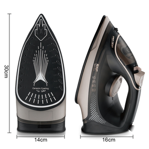 Fer à vapeur électrique RAF R.18003 2200 W avec semelle en céramique nano, réservoir d'eau de 380 ml, pulvérisation d'eau, vapeur pulsée, vapeur verticale, entretien des vêtements - Product Image 6