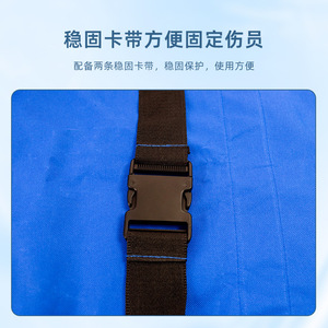 Almohadilla de transferencia para pacientes de tela Oxford engrosada, 110x70 cm, plegable para el cuidado de pacientes postrados en cama - Product Image 4