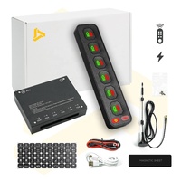 Panel de Interruptores Magnético de 6 Canales con Control Remoto Inalámbrico para Toyota Hilux Land Cruiser 4x4, Accesorios Todoterreno