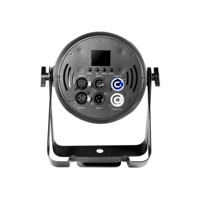 Par LED de Aluminio 7X40W con Control de Punto, Efecto Ojo de Abeja, RGBW 4en1, CTO 350W, Zoom, Control DMX512 para Bodas, Iglesias y Eventos