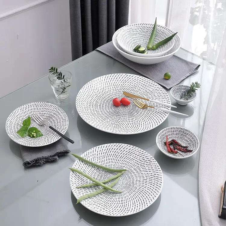 PITO HoReCa set da tavola in ceramica Fine di lusso europeo all'ingrosso per ristoranti