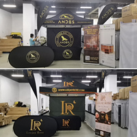 Tente pliante RONNINGSTAR 3x3, imperméable, au montage rapide, pour événements extérieurs, salons professionnels, stands de marché, fabricant OEM commercial