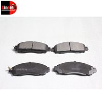 Kit de plaquettes de frein avant arrière à disque de haute qualité pour pièces de système de freinage automatique pour JAC T8 PICKUP