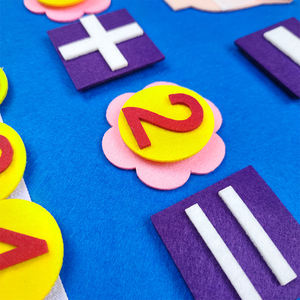 Juguetes Educativos de Fieltro para Niños Pequeños, Aprendizaje Temprano de Conteo, Números, Matemáticas, Inteligencia, Sensoriales - Product Image 3