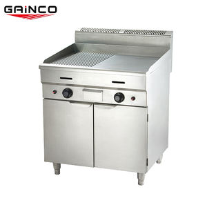 औद्योगिक पेशेवर 12mm LPG2800 फ्लैट शीर्ष गैस रोटी पकाने का तवा ग्रिल - Product Image 5