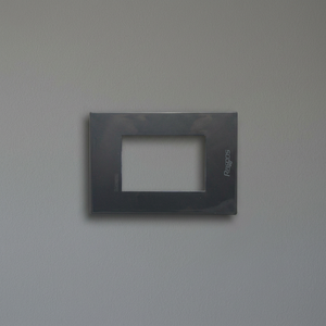 HB4803HS Plaque murale Axolute 3 modules Anthracite BTICINO 1kg Italie - Product Image 3