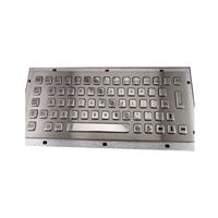 Clavier d'ordinateur mécanique industriel USB en métal à 65 touches