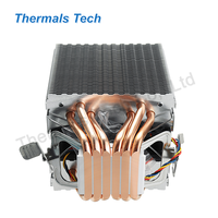 Refroidisseur de CPU en gros dissipateur de chaleur avec ventilateur pour Intel LGA 775 1155 AMD AM2 AM3