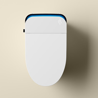 WC intelligent moderne et simple certifié CE avec bidet intégré, à siphon en P ou en S, pour le marché européen