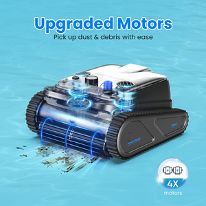 Limpiador Robótico de Piscinas OEM con Control por Aplicación Inteligente, 10400mAh, 5 Horas de Autonomía, para Marcas de Piscinas Premium - Product Image 6