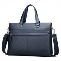 Sac à bandoulière en cuir de vachette imperméable et résistant à l'usure, élégant pour les trajets quotidiens, avec rangement multicouche et pratique