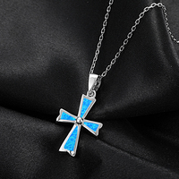 Collier pendentif opale vintage en argent 925 pour femme, fait main, avec chaîne et sertissage griffe, coffret cadeau pour fiançailles, mariage et anniversaire