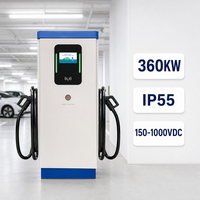 Multi Standard EV Charger 360kW DC Fast Charging Station CCS1 CCS2 CHAdeMO GBT OCPP 1.6J Dynamic Load Balancing WrightCharge