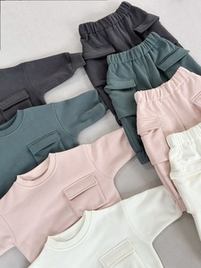 Abbigliamento invernale per bambini 2024 bambino Set <span class=keywords><strong>pantaloni</strong></span> <span class=keywords><strong>Cargo</strong></span> per ragazza - Product Image 6