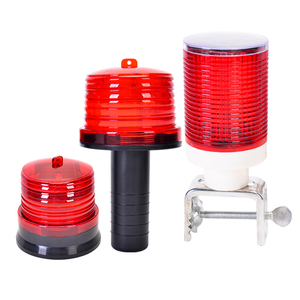 Luce di Segnalazione LED Solare Stroboscopica per Coni Stradali, Alta Luminosità, Impermeabile, Faro di Avvertimento LED per Coni Stradali - Product Image 3