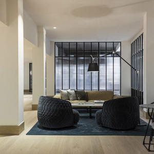 Muebles Modernos para Habitaciones de Hotel Boutique, Escritorio Compacto, Silla Cómoda, Almacenamiento Integrado, Espacio de Vida Funcional - Product Image 2