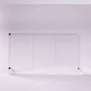 Vitrine acrylique pour <span class=keywords><strong>dalle</strong></span> de carte de qualité à 3 emplacements - Product Image 3