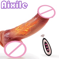 Perfekte Sexspielzeuge Stoßender Dildo Vibrator Realistische Dildos Vibratoren für G-Punkt Anal Butt Strap-on Dildo Erwachsenen-Spielzeug für Männer