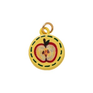 Mode peinture impression fruits fleur arc bricolage pendentif Explosion bijoux accessoires en gros Stock - Product Image 5