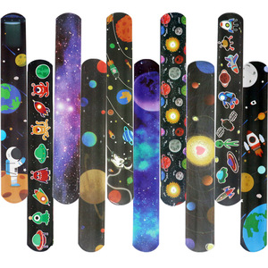 Pulsera Infantil de PVC con Diseño de Cielo Estrellado, Geométrico y Circular, Personalizada para Europa y Estados Unidos, Verano <span class=keywords><strong>2022</strong></span> - Product Image 2