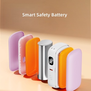 เครื่องทำความร้อนมือและเท้าแบบพกพา ปี 2025 รุ่นใหม่ ความจุ 10000mAh มาตรฐาน KC ชาร์จไฟได้ ใช้ซ้ำได้ พร้อมแบตเตอรี่สำรองในตัว - Product Image 4