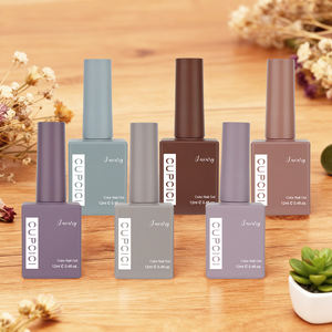 बिन सर्वश्रेष्ठ गुणवत्ता <span class=keywords><strong>Uv</strong></span> नाखून पॉलिश मिटी ग्रे रंग जेल पॉलिश 6 pcs/सेट किट - Product Image 1