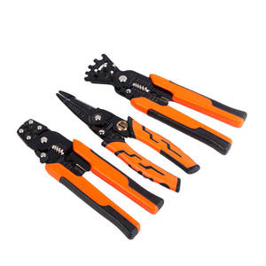 KHC Multi-Functional Electrician's <b>Wire</b> Bender Universal Steel <b>Wire</b> Cutters <b>Strippers</b> Tool Front Entry Plastic Handle DIY 1 - Product Image 4