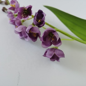 Vente en gros fleurs artificielles soie muguet fleurs pour décoration de mariage - Product Image 3