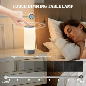 Lampe <span class=keywords><strong>de</strong></span> table moderne nordique LED Touch Control Bar Restaurant Dîner Lumière Sans fil Hôtel Rechargeable Sans fil Métal Fer Lampe <span class=keywords><strong>de</strong></span> bureau - Product Image 5