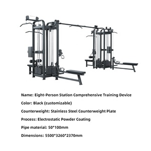 Estación de Entrenamiento de Fuerza Multifuncional Profesional, Equipo de Gimnasio Multiusos, Máquina de Gimnasio Todo en Uno - Product Image 5