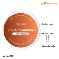 Poudres Énergétiques Personnalisées pour Adultes – Complément Santé avec Logo Personnalisé – Booster de Caféine Énergétique