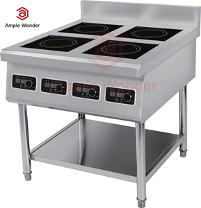 Nouvelle technologie de cuisinière à induction professionnelle commerciale avec 4 zones de cuisson AM-TCD401 Cuisinière à induction commerciale AM-TCD401 AM-T - Product Image 5