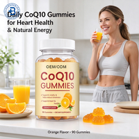 Bonbons Gommeux Halal Coenzyme Q10 OEM pour la Santé Cardiaque et l'Énergie – Suppléments en Vrac 500MG Coenzyme Q10 CoQ10