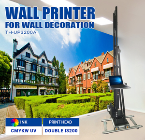 Máy in tường 3D đôi Epson i3200 đầu in Độ phân giải cao Máy in tường giá bán buôn thiết bị sơn tường - Product Image 2