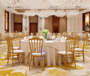 Toptan High End ziyafet sandalyeler düğün sandalyeleri akşam yemeği sandalyeler destekli sandalyeler büyük etkinlik sandalyeleri - Product Image 3