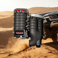 YIZHUO Kit Supercharger Mekanik Baru Turbo untuk Control Land Cruiser 4.0L 1GR Mesin Single VVT 2008-2012 Garansi 2 Tahun