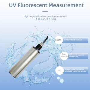 Sonda Rilevatore OIW Online per Qualità dell'Acqua Industriale in Acciaio Inossidabile 316L, Sensore Fluorescente Olio-in-Acqua RS485 Modbus 0-50mg/<span class=keywords><strong>L</strong></span> - Product Image 5