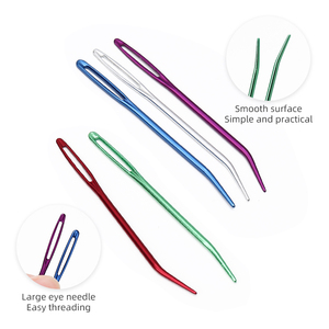 <span class=keywords><strong>Aguja</strong></span> de Coser JP Policromática de Aluminio con Ojo <span class=keywords><strong>Grande</strong></span> para Puntadas a Mano Delicadas y Curvas - Product Image 3