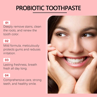 Dentifrice probiotique Oralhoe : Nettoyage et soin doux pour l'hygiène bucco-dentaire, élimine les taches de surface et offre une protection longue durée.