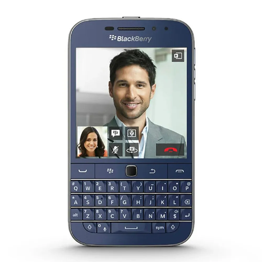 Bán buôn ban đầu được sử dụng điện thoại di động bán buôn bán mở khóa 4G điện thoại thông minh cho BlackBerry cổ điển Q20 phiên bản toàn cầu