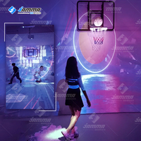 Projecteur d'hologramme de basket-ball interactif AR Éclairage en métal Système de projection de sol interactif pour le divertissement et la forme physique