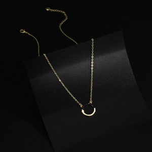Collana Trendy <span class=keywords><strong>2026</strong></span>: Set di Gioielli Ipoallergenici da Donna con Design Vintage Moderno, Placcati in Oro 14k, Perfetti per l'Uso Quotidiano - Product Image 4