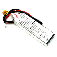 Batterie Li-Polymère ACE 14.8V 2600mAh 25C, batterie lithium-ion personnalisée OEM/ODM pour l'électronique grand public et les produits électroniques