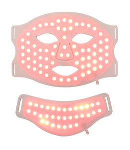 Appareil de rajeunissement cutané Photon, masque facial en silicone portable et flexible avec thérapie lumineuse multi-modes pour usage domestique, beauté étonnante - Product Image 5