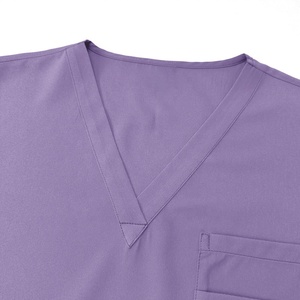 Ensemble de blouses abordables, haut médical à col en V et pantalon élastique, uniforme de travail quotidien durable <span class=keywords><strong>pour</strong></span> <span class=keywords><strong>les</strong></span> infirmières et <span class=keywords><strong>les</strong></span> aidants - Product Image 4