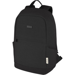 Unbranded 120677-2 18L <b>Antitheft</b> Canvas <b>Backpack</b> High Quality Stylish 15.6" Laptop Bag with Genuine Leather Lining GRS Certified - Product Image 1