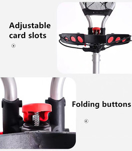 Chariot de golf pliable à 4 roues avec siège, qualité supérieure, vente en gros GT101702 - Product Image 4