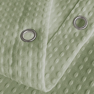 <span class=keywords><strong>Vert</strong></span> <span class=keywords><strong>sauge</strong></span> 240 gsm lourd imperméable polyester moderne hôtel Jacquard tricot tissage gaufré <span class=keywords><strong>rideau</strong></span> <span class=keywords><strong>de</strong></span> <span class=keywords><strong>douche</strong></span> - Product Image 5